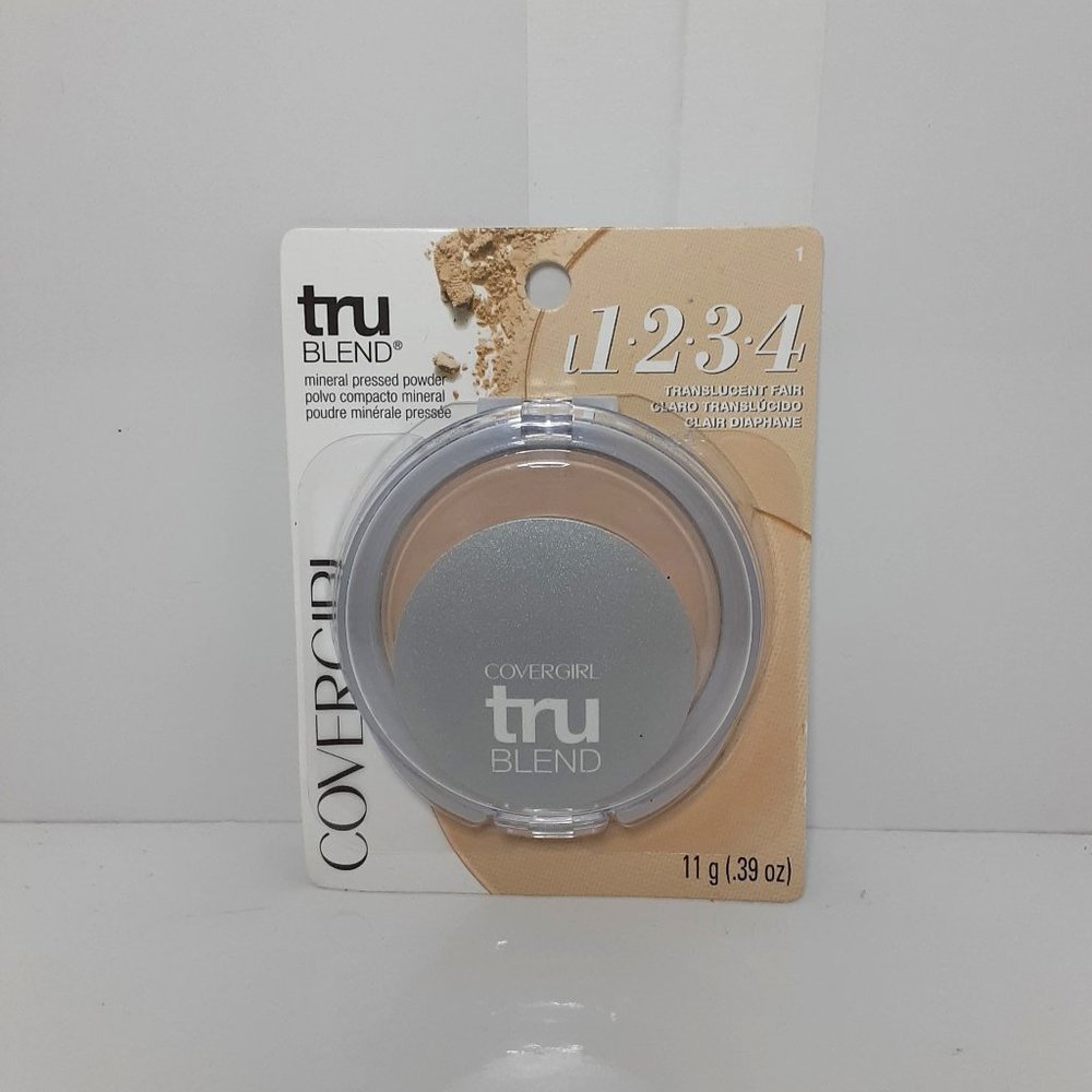 Covergirl Tru Blend Mineral Pressed Powder Translucent Fair L1234